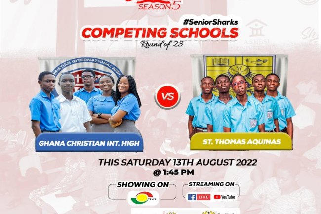 Sharks 5 - Ghana Christian Int. High vrs St Thomas Aquinas SHS