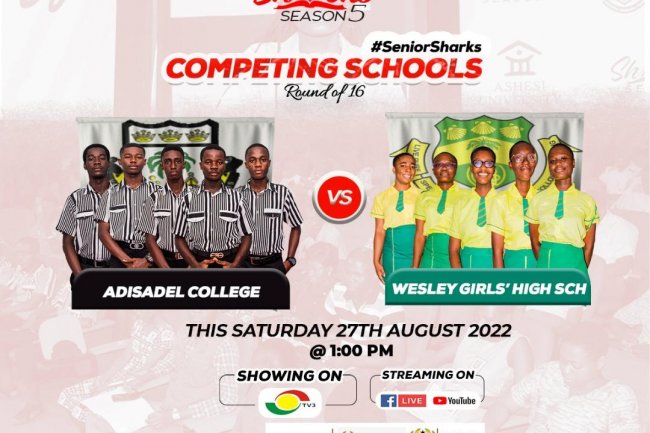 Sharks Season 5 - Adisadel College overpowers defending champions, Wesley Girls High School
