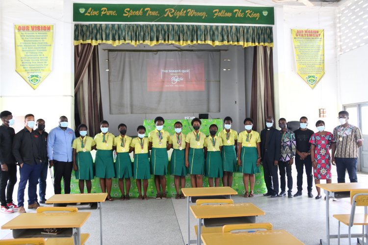 The Sharks Quiz Season 5 launched in Cape Coast at Wesley Girls High School.