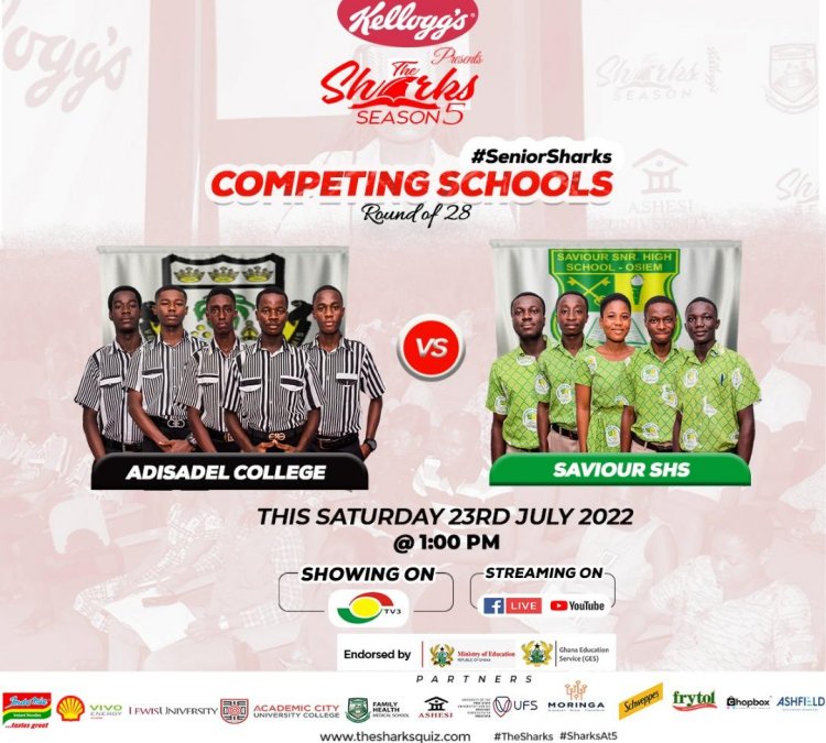 Adisadel College gets off to a good start in The Sharks Season 5 campaign.