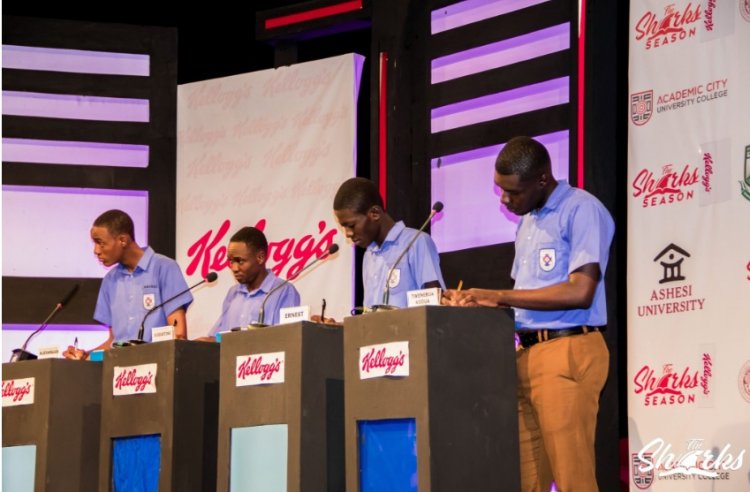 Presec- Legon beats Labone SHS in a one-sided quarterfinal of The Sharks Quiz