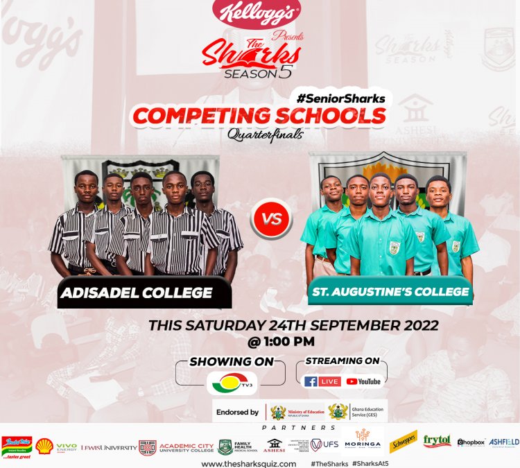 Rivals yet friends : Adisadel College succumbs to St. Augustine’s College in a Cape-Coast derby.