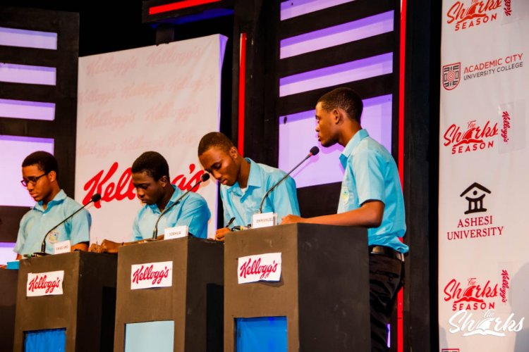 St. Peter’s Boys SHS make it to the finals of The Sharks Quiz.