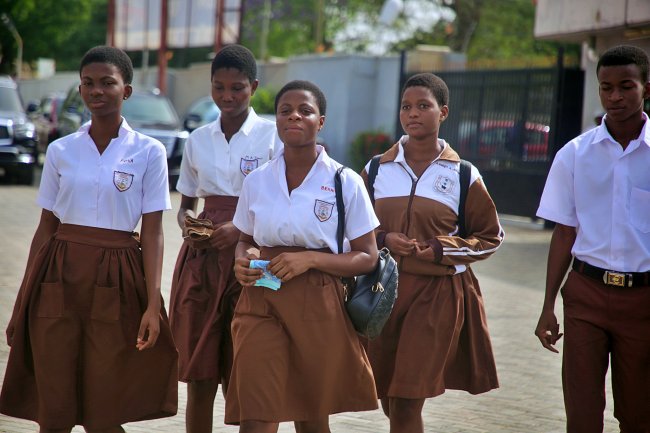 Okuapeman SHS tower over Academy of Christ The King