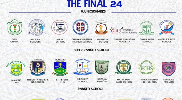 Exclusive! Check out the 8 schools that made it to the national finals of Junior Sharks 8