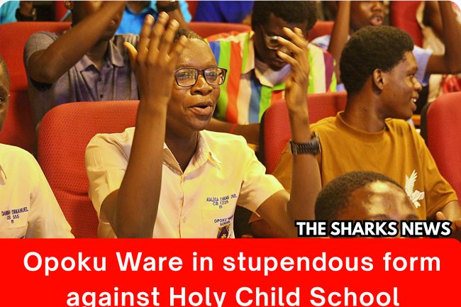 Opoku Ware in stupendous form against Holy Child School