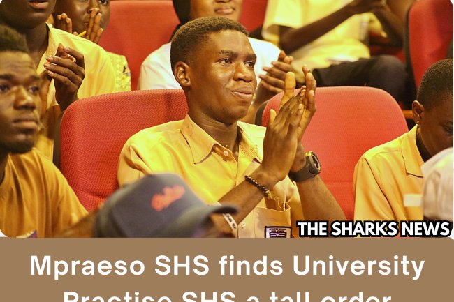 Mpraeso SHS finds University Practise SHS a tall order