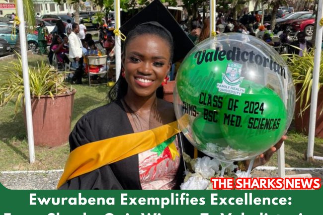 Ewurabena Exemplifies Excellence: From Sharks Quiz Winner To Valedictorian