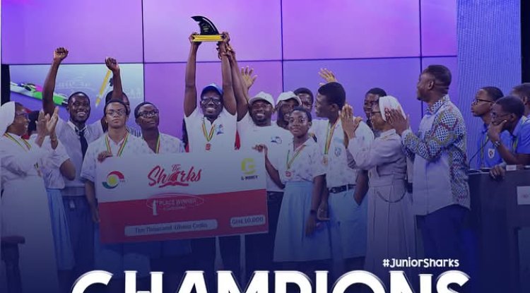 Junior Sharks 8 grand finale- Ancilla Primary and JHS triumph on the second attempt