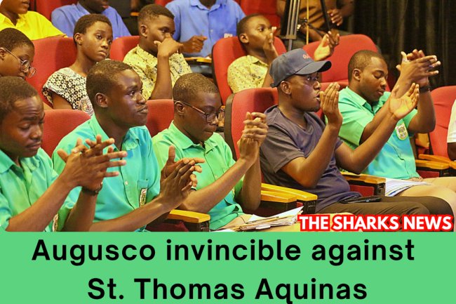 Senior Sharks 8 Round 16- Augusco invincible against St. Thomas Aquinas