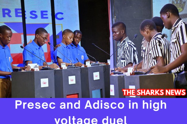 Senior Sharks 8 Round 16- Presec and Adisco in high voltage duel