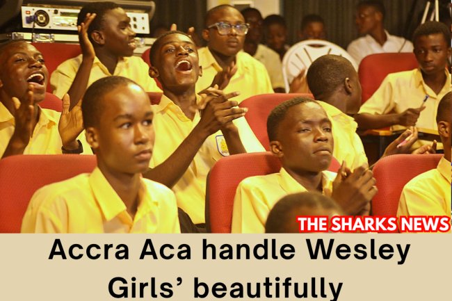 Senior Sharks 8 Round 16- Accra Aca handle Wesley Girls' beautifully