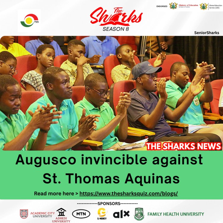 Senior Sharks 8 Round 16- Augusco invincible against St. Thomas Aquinas