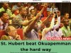 Senior Sharks 8 quarterfinals- St. Hubert beat Okuapeman the hard way