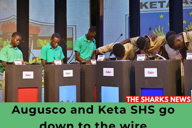 Senior Sharks 8 quarterfinals- Augusco and Keta SHS go down to the wire