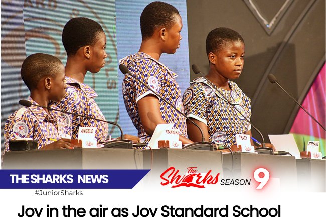 Junior Sharks 9- Joy in the air as Joy Standard School win first Junior Sharks contest