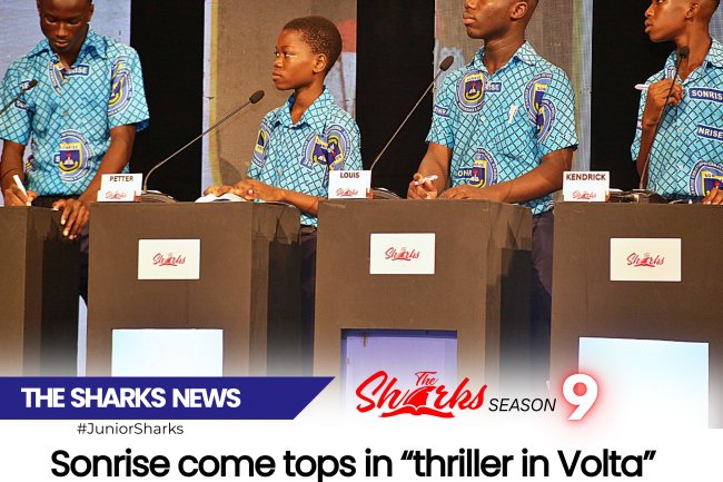 Junior Sharks 9- Sonrise come tops in “thriller in Volta” battle against Ketasco Basic