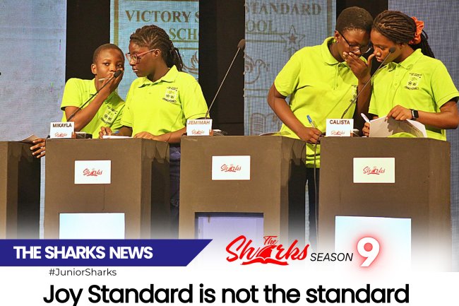 Junior Sharks 9- Joy Standard is not the standard of Victory Standard