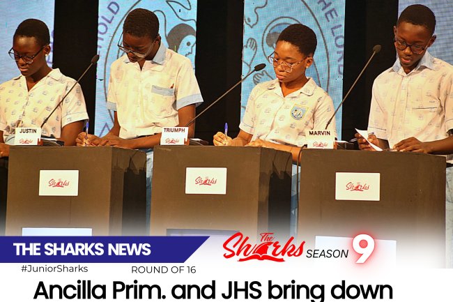 Junior Sharks 9 R16- Ancilla Prim. and JHS bring down Angels’ Ridge School