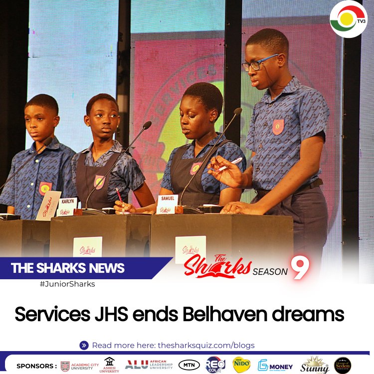 Junior Sharks 9- Services JHS ends Belhaven dreams
