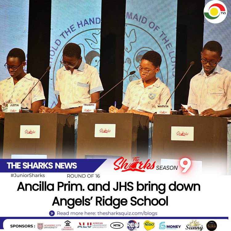 Junior Sharks 9 R16- Ancilla Prim. and JHS bring down Angels’ Ridge School