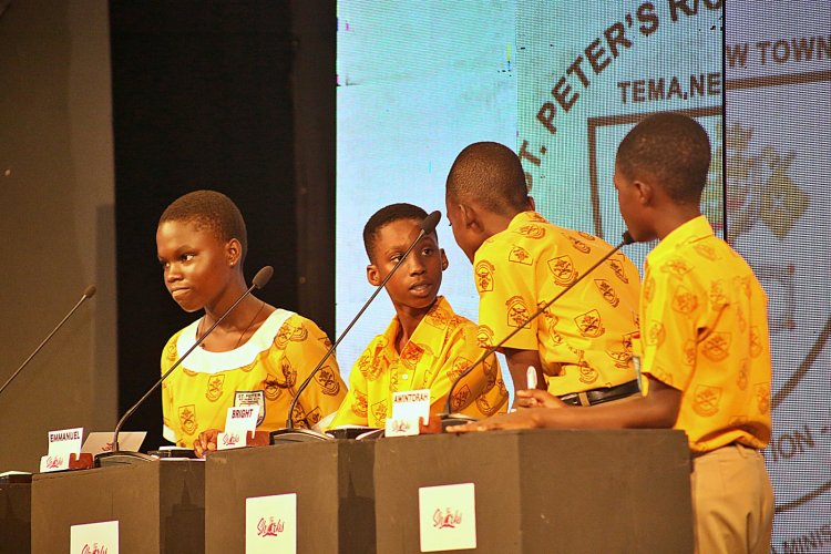 Junior Sharks 9- St. Monica’s JHS flatten tough seed St. Peter’s R/C Basic School