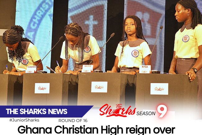 Junior Sharks 9 R16- Ghana Christian High reign over Queen of Peace R/C ‘A’ Basic