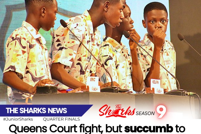 Junior Sharks 9 quarterfinal- Queens Court fight, but succumb to Manna’s might