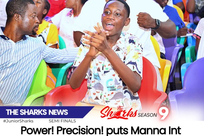 Junior Sharks 9 Semifinals- Power! Precision! puts Manna Int through to the grand finale