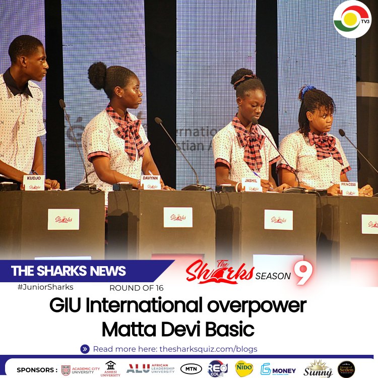 Junior Sharks 9 R16- GIU International overpower Matta Devi