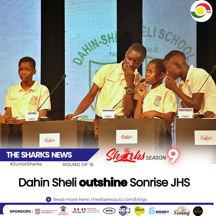 Junior Sharks 9 R16- Dahin Sheli outshine Sonrise JHS