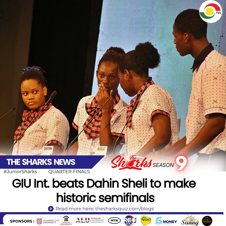 Junior Sharks 9 quarterfinals- GIU Int. beats Dahin Sheli to make historic semifinals