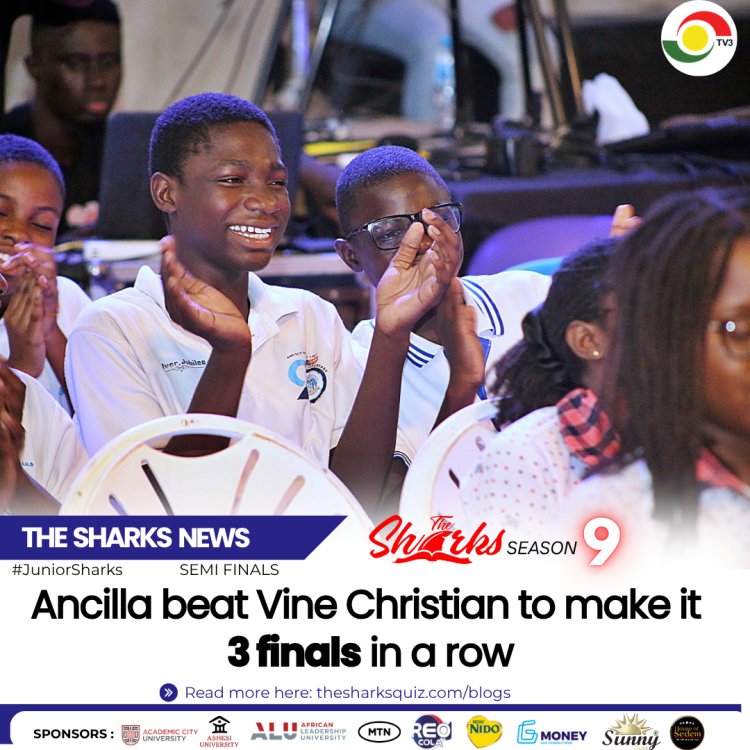 Junior Sharks 9 semifinals- Ancilla beat Vine Christian to make it 3 finals in a row