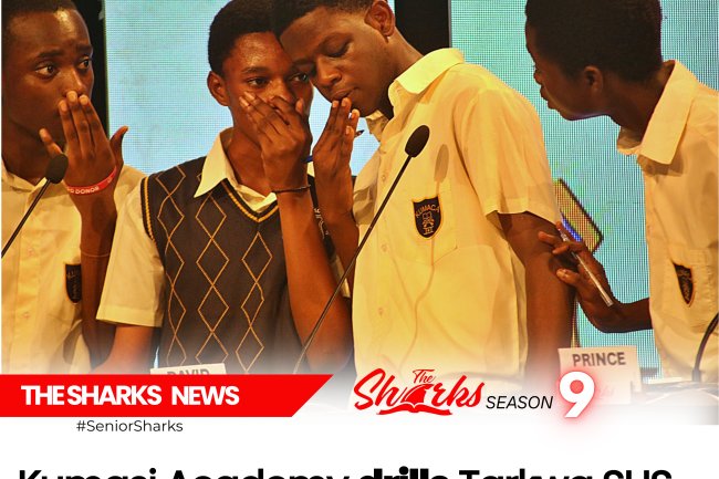 Senior Sharks 9- Kumasi Academy drills Tarkwa SHS