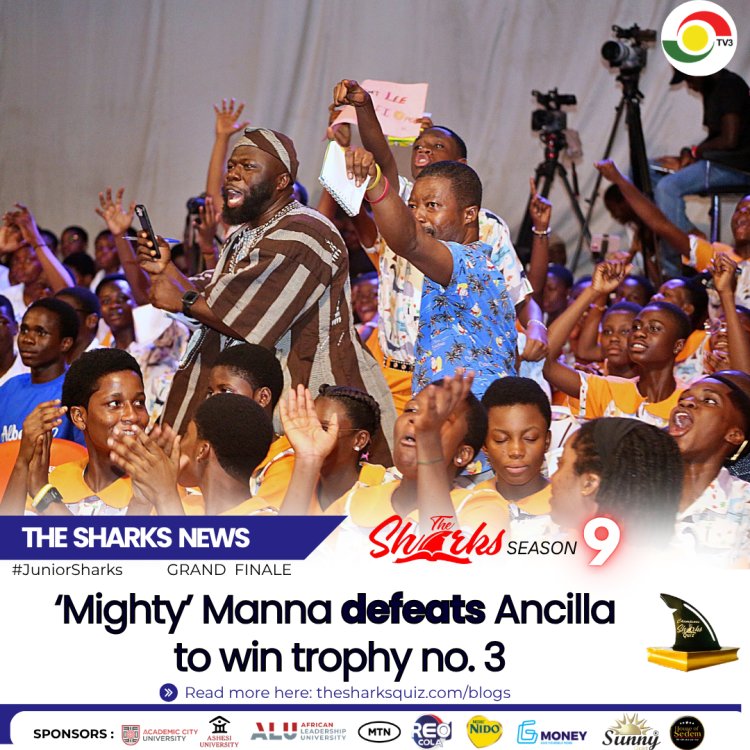 Junior Sharks 9 grand finale: ‘Mighty’ Manna defeats Ancilla to win trophy no. 3