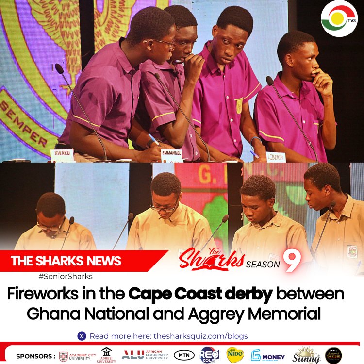 Senior Sharks 9- Fireworks in the Cape Coast derby between Ghana National and Aggrey Memorial