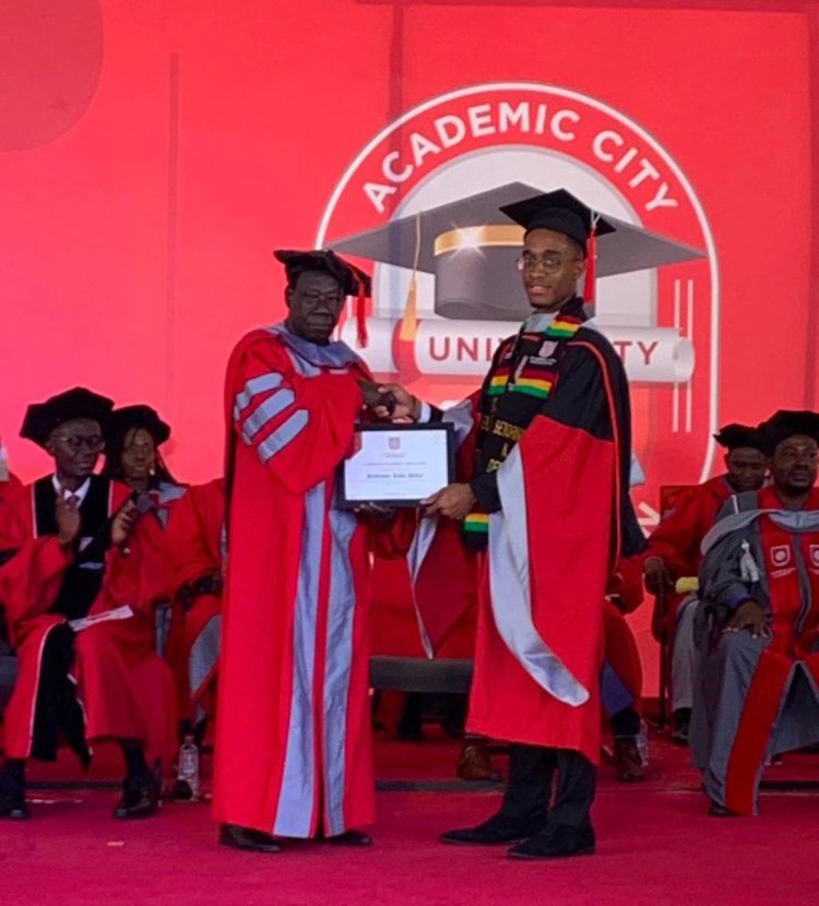 GOAT Setornam: Sharks Quiz Prodigy Makes History At Academic City University