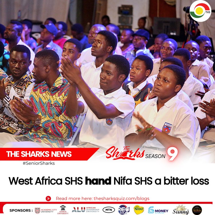 Senior Sharks 9-West Africa SHS hand Nifa SHS a bitter loss