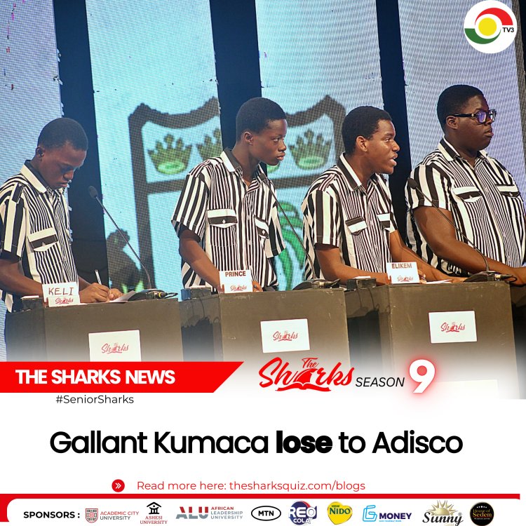 Senior Sharks 9- Gallant Kumaca lose to Adisco