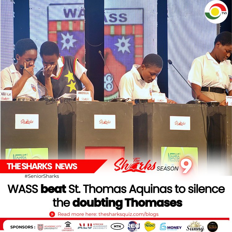 Senior Sharks 9-WASS beat St. Thomas Aquinas to silence the doubting Thomases