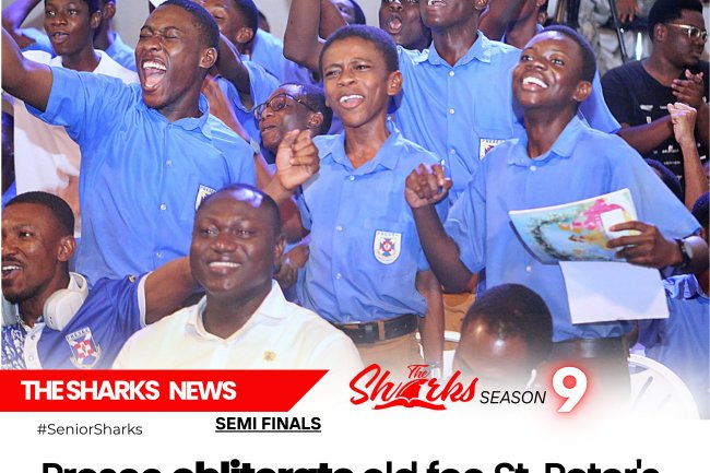 Senior Sharks 9 semifinals- Presec obliterate old foe St. Peter's