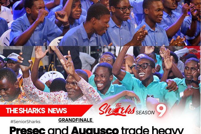 Senior Sharks 9 grand finale- Presec and Augusco trade heavy artillery