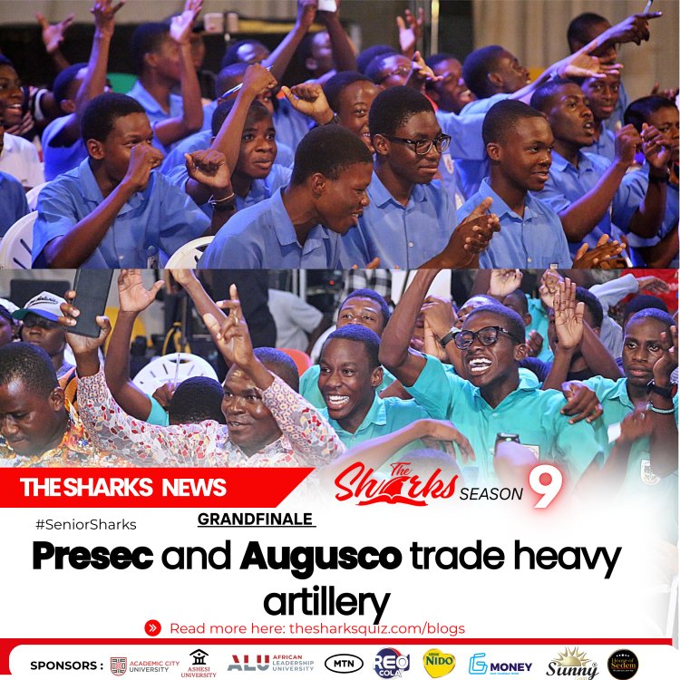 Senior Sharks 9 grand finale- Presec and Augusco trade heavy artillery